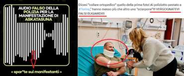 Dal collarino “falso” agli audio inventati con l’ordine di sparare: fango e “fake” sui poliziotti, scattano le denunce