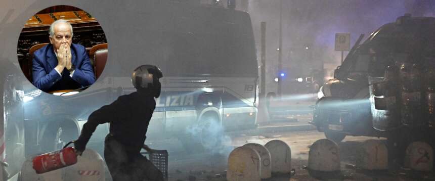 Piantedosi: “Violenza contro lo Stato, dinamiche terroristiche. Ora tutti condannino, basta ipocrisie e coperture”