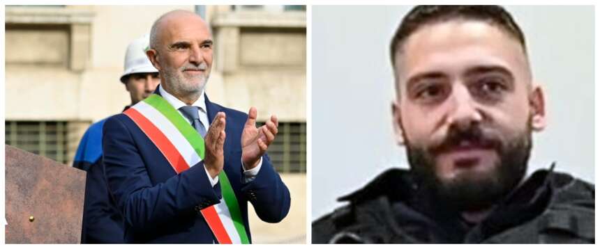 Il sindaco di Pescara premia il poliziotto aggredito a Torino da Askatasuna: “Il tuo coraggio è un esempio formidabile”