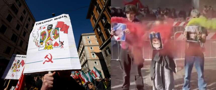 Scene raccapriccianti al corteo No Kings di Roma