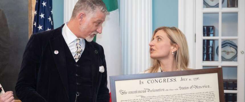 Giuli a Washington: l’asse Italia-USA contro la cancel culture e in difesa di Colombo
