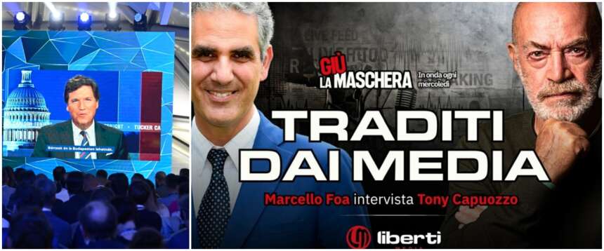 Liberti media: tanti video, zero articoli. È in rete il sito di Marcello Foa ispirato al modello Tucker Carlson