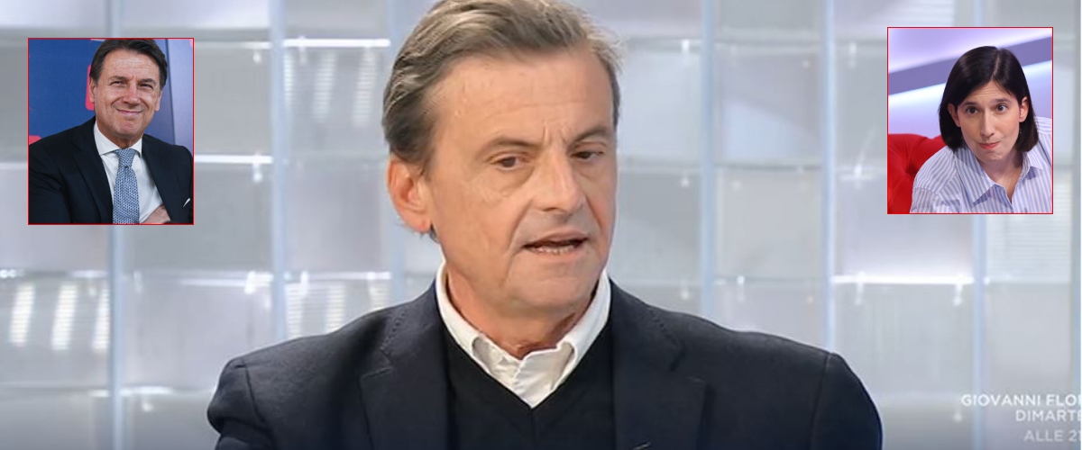 Calenda asfalta il campo largo (minato): “Il leader? Meglio Conte populista con pochette che la Schlein gruppettara in eskimo”