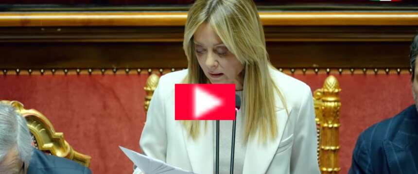 Dal no alla guerra in Iran agli impegni sul caro-energia: ecco l’intervento integrale di Giorgia Meloni (video)