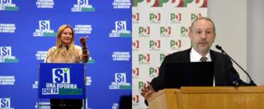 Meloni spiazza la sinistra e ospita il Sì del costituzionalista dem Ceccanti: voto oltre le appartenenze