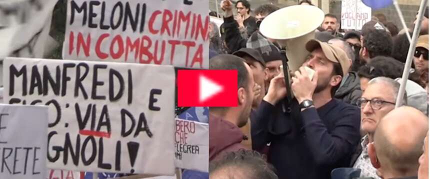 Napoli, scontri a Bagnoli contro l’America’s Cup: un agente ferito. Salvini: «I soliti professionisti del no» (video)