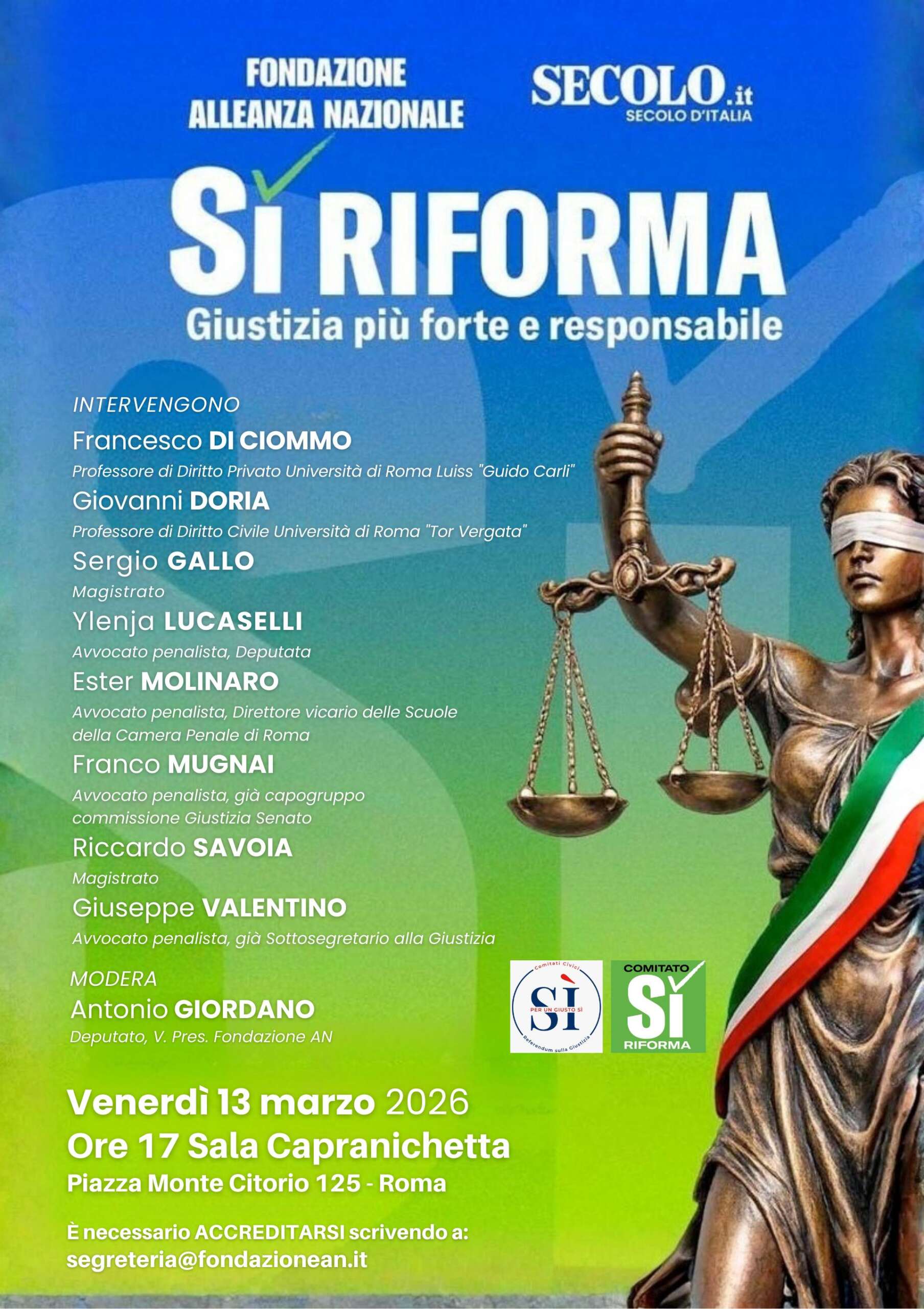 Giustizia Sì Riforma