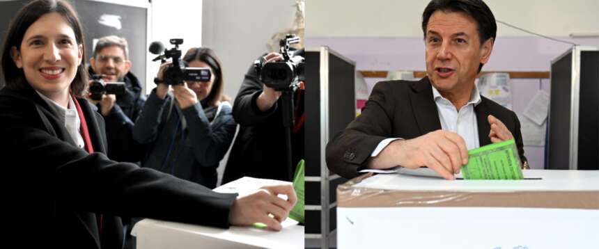 Referendum, con la vittoria del no è resa dei conti tra Giuseppe Conte e Elly Schlein