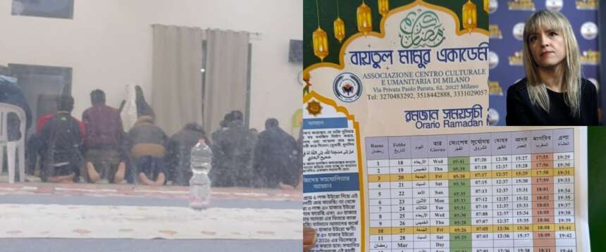 Milano, Sardone denuncia una nuova moschea abusiva: «I cittadini sono allarmati, rischi per la sicurezza»