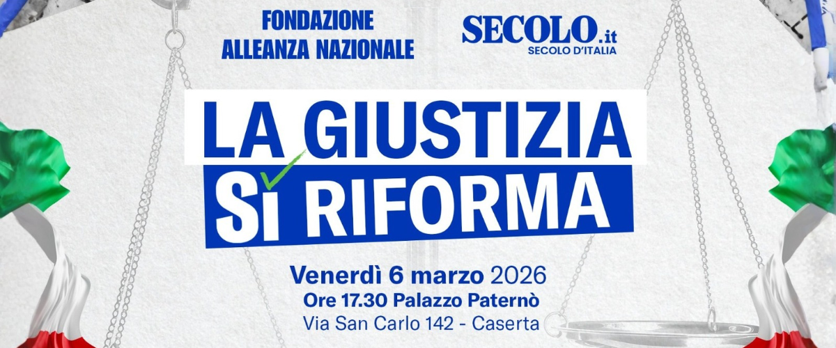 la giustizia s236 riforma a caserta il confronto in vista del referendum del 22 e 23 marzo da Secoloditalia.it la giustizia s236 riforma a caserta il confronto in vista del referendum del 22 e 23 marzo