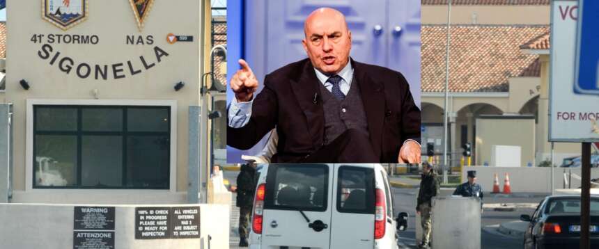 Base di Sigonella negata agli Usa, Palazzo Chigi: “Rispettati i trattati”. Crosetto: “Con gli Usa nulla è cambiato”. Sinistra in tilt