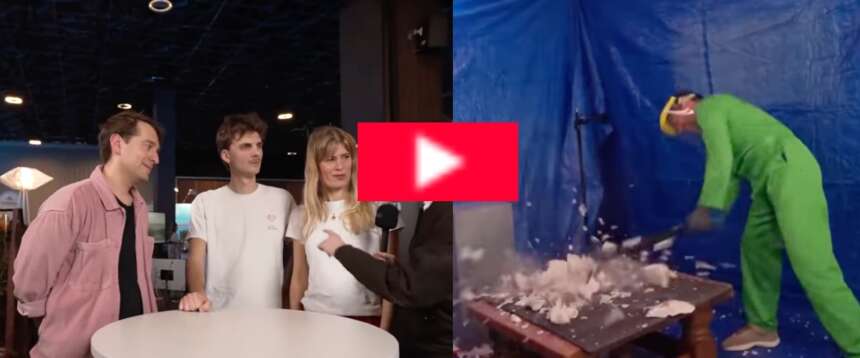 Belgio, conduttori radio spaccano statue cristiane per “divertimento”, ma non lo farebbero con quelle islamiche (video)