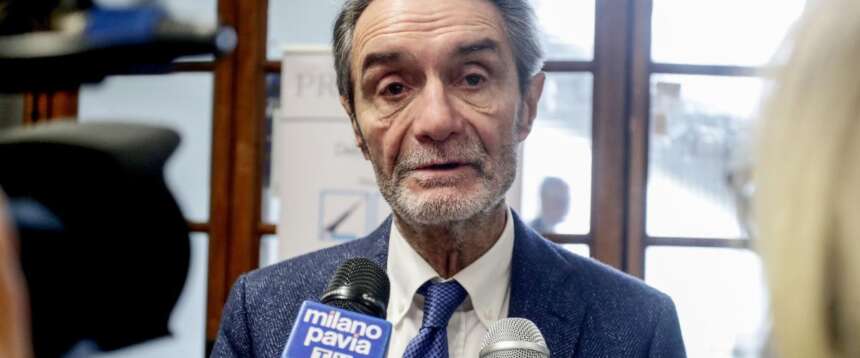 Il governatore della Lombardia, Attilio Fontana
