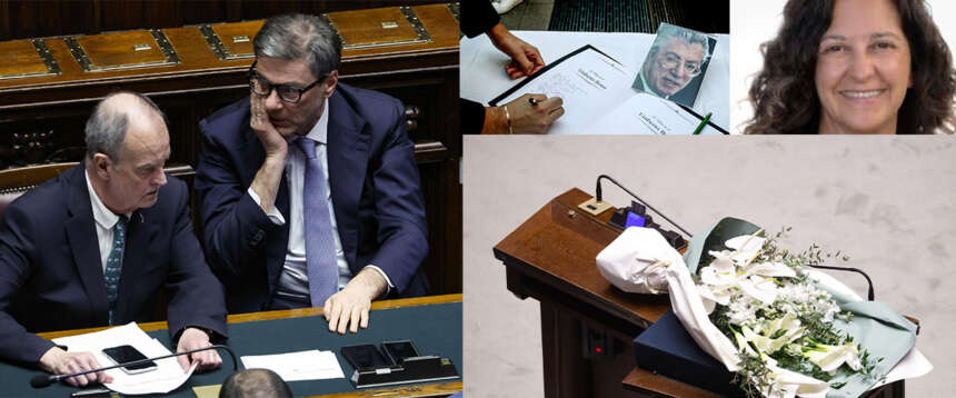 Il ricordo di Bossi alla Camera. “Oggi lo applaude chi prima lo chiamava ladro”. Una donna al suo posto