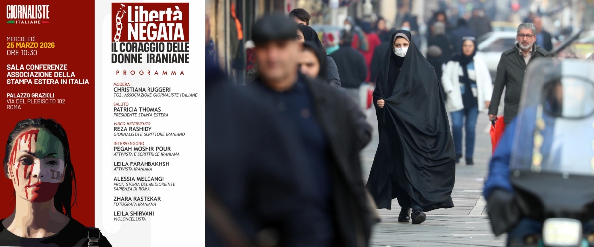 giornaliste italiane presenta libert224 negata il coraggio delle donne iraniane da Secoloditalia.it giornaliste italiane presenta libert224 negata il coraggio delle donne iraniane