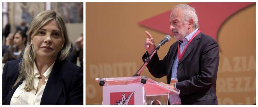 Gad Lerner senza freni: prima fa il comizio per il No sulla Rai, poi delira contro Bartolozzi