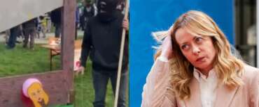 Meloni “ghigliottinata”, segnale d’odio devastante, la rabbia di FdI: per la sinistra l’avversario è un nemico da abbattere”