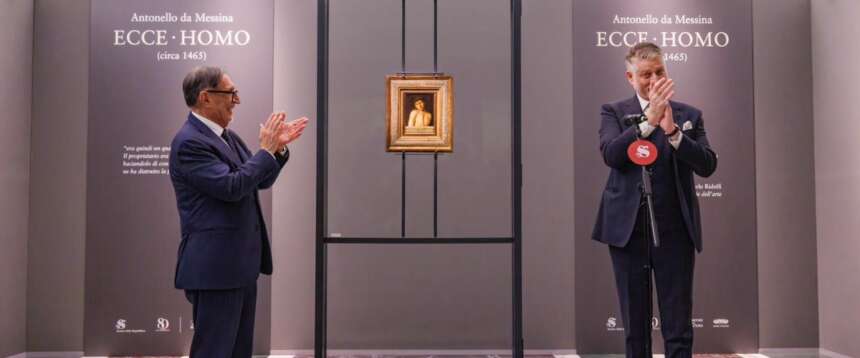 Ecce Homo: l’Italia abbraccia l’opera di Antonello da Messina