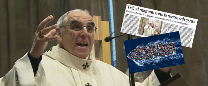 “Migranti, perdonateci: siete una benedizione!”, dice l’arcivescovo Tisi. La destra: “Dobbiamo pure scusarci?”