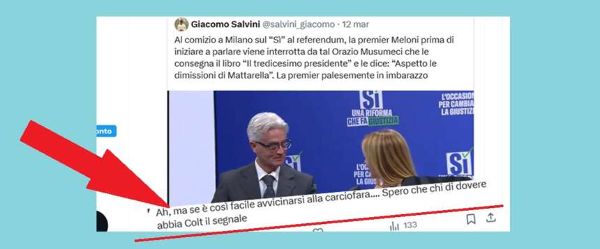 Minacce di morte alla Meloni sotto il post di un giornalista del “Fatto”. La condanna di FdI