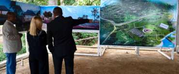 Una foto d’archivio di un viaggio della premier in Africa nell’ambito del Piano Mattei