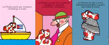 Anche la Pimpa sulla Flotilla verso Cuba. Sfiderà le onde con Ilaria Salis per rompere l’embargo del tiranno Trump