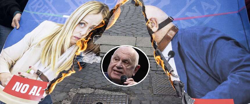 Da sinistra No alla riforma, Sì ad insulti e roghi. L’ira di Nordio: “Toni violenti da Br, ci hanno definiti banditi, fascisti, piduisti…”