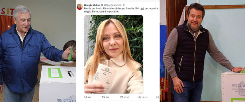 Referendum, ultime ore. Dalla Meloni l’appello al voto: “E’ importante partecipare. Io sono pronta”