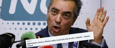 Referendum, il Comitato del No la spara… Grosso: “Se vince il Sì i cittadini rischiano la vita”. Era serio?