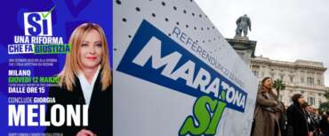 “Sì. Una riforma che fa giustizia”: Meloni al teatro Parenti di Milano per il rush finale verso il voto