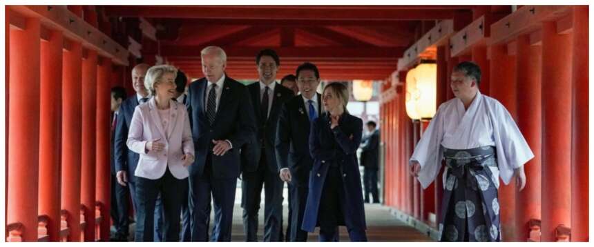 Videoconferenza dei leader del G7 su Teheran, Meloni: “Mediazione diplomatica con i Paesi del Golfo”