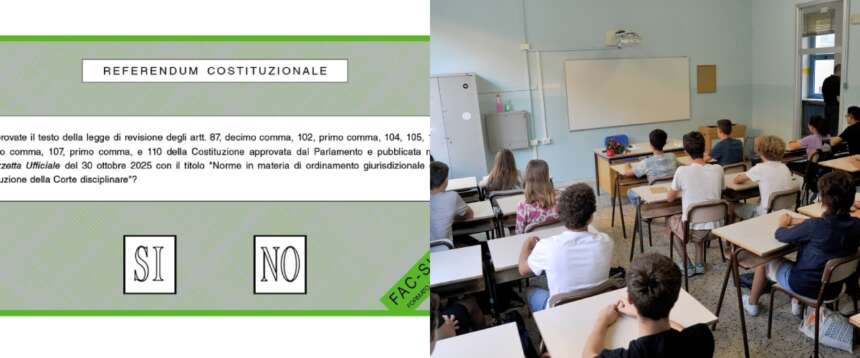 Ore 9, lezione di No: becera propaganda a scuola sul referendum. Scoppia il caso a Ivrea