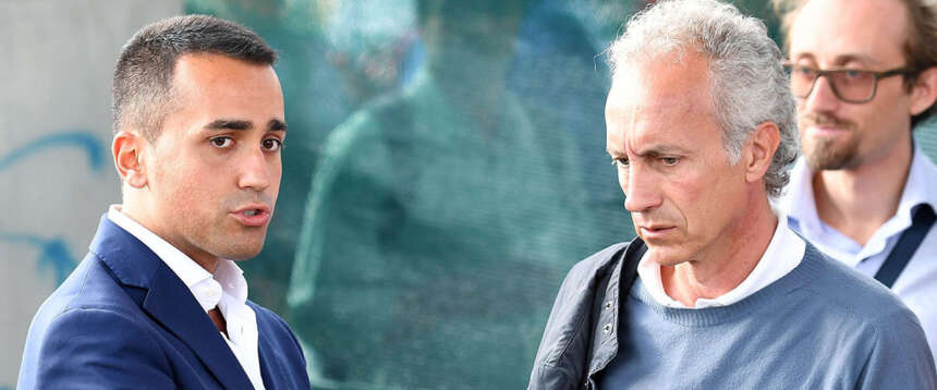 Luigi Di Maio e Marco Travaglio