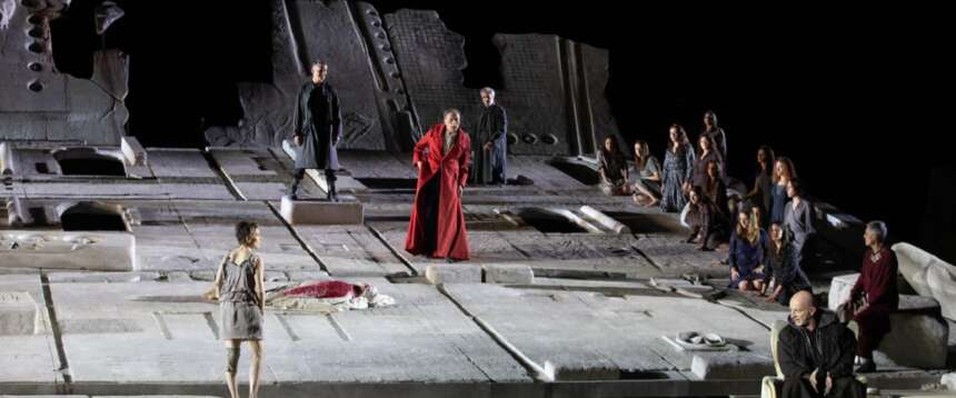 Una rappresentazione al Teatro greco di Siracusa