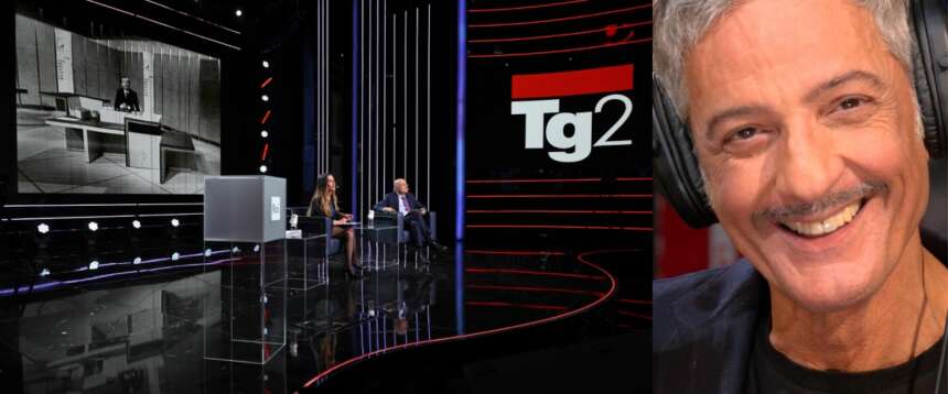 Il Tg2 compie 50 anni e festeggia domenica al Maxxi. L’incursione di Fiorello in conferenza stampa: “Me lo ricordo bene, ho un’età”