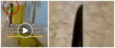 “Ucciderò la prof di francese, tanto non posso essere processato”: il manifesto del 13enne di Bergamo. Il video dell’aggressione