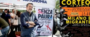 Corteo Milano, annunci bellicosi dai contro-manifestanti che domani presidieranno la città con 3 serpentoni rossi di centri sociali a braccetto coi giovani del Pd