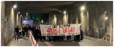 Poliziotto ferito al corteo per Cospito, interviene Meloni: “Lo Stato non si fa intimidire”