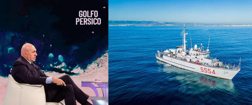 Stretto di Hormuz, l’Italia ha 8 cacciamine “gioiello” da mandare per la “bonifica”. L’annuncio di Crosetto