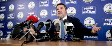 Matteo Salvini alla conferenza stampa sul corteo di sabato a Milano stana il Pd e smonta le polemiche