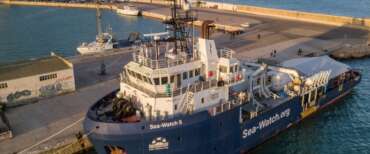 Migranti, scatta il fermo di 45 giorni per “Aurora” di “Sea Watch”