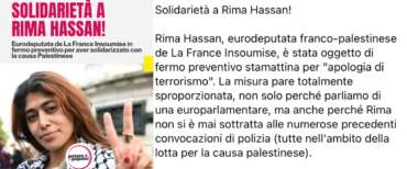 Rosso vergogna, Potere al popolo solidarizza con l’europarlamentare accusata di “apologia del terrorismo”