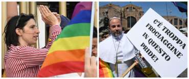 Schlein scende dal carro del Pride e fa la papalina: solidarietà a Leone in chiave anti-Trump