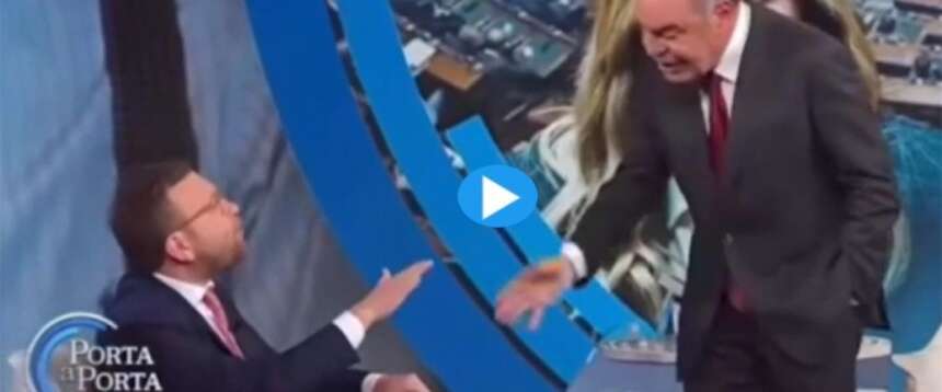 Scontro Vespa-Provenzano a “Porta a Porta”