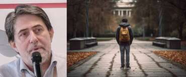 Nella foto a sinistra, lo psicoterapeuta Adolfo Morganti