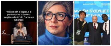 Ironizzò sui napoletani, ma a Napoli spunta il murales per la pro-Pal Albanese: è firmato dal “putiniano” Jorit