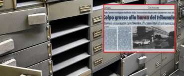 Rapina in banca, il mistero delle cassette svuotate “non a caso”: l’inquietante precedente” della Banda della Magliana