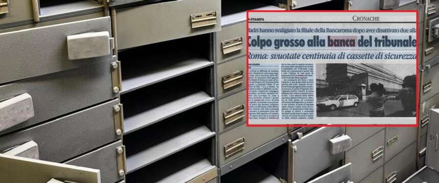 Rapina in banca a Napoli, il mistero delle cassette svuotate “non a caso”: l’inquietante precedente” della Banda della Magliana