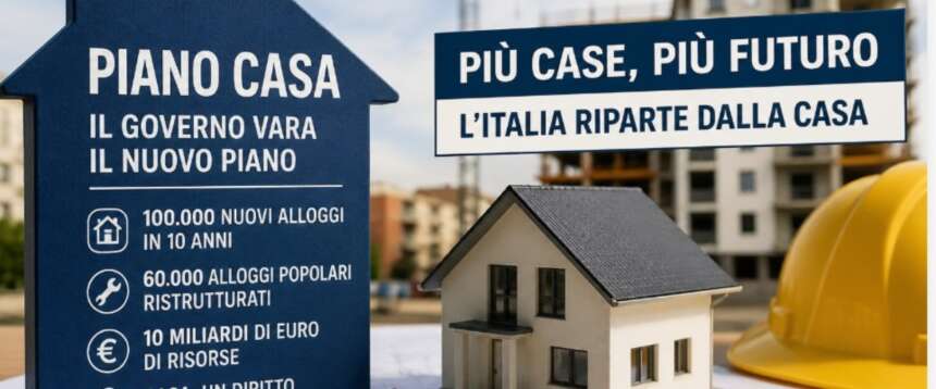 Piano Casa, il plauso di Confindustria: “Bene il governo, intervento strategico”. Sinistra in tilt