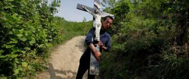 Un’immagine d’archivio di un pellegrinaggio cattolico nella Cina rurale prima della “sinizzazione”